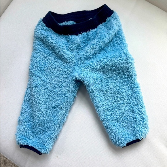 The North Face Other - North Face Infant Plushee Pants Sky Blue Fuzzy size 6-12 Months